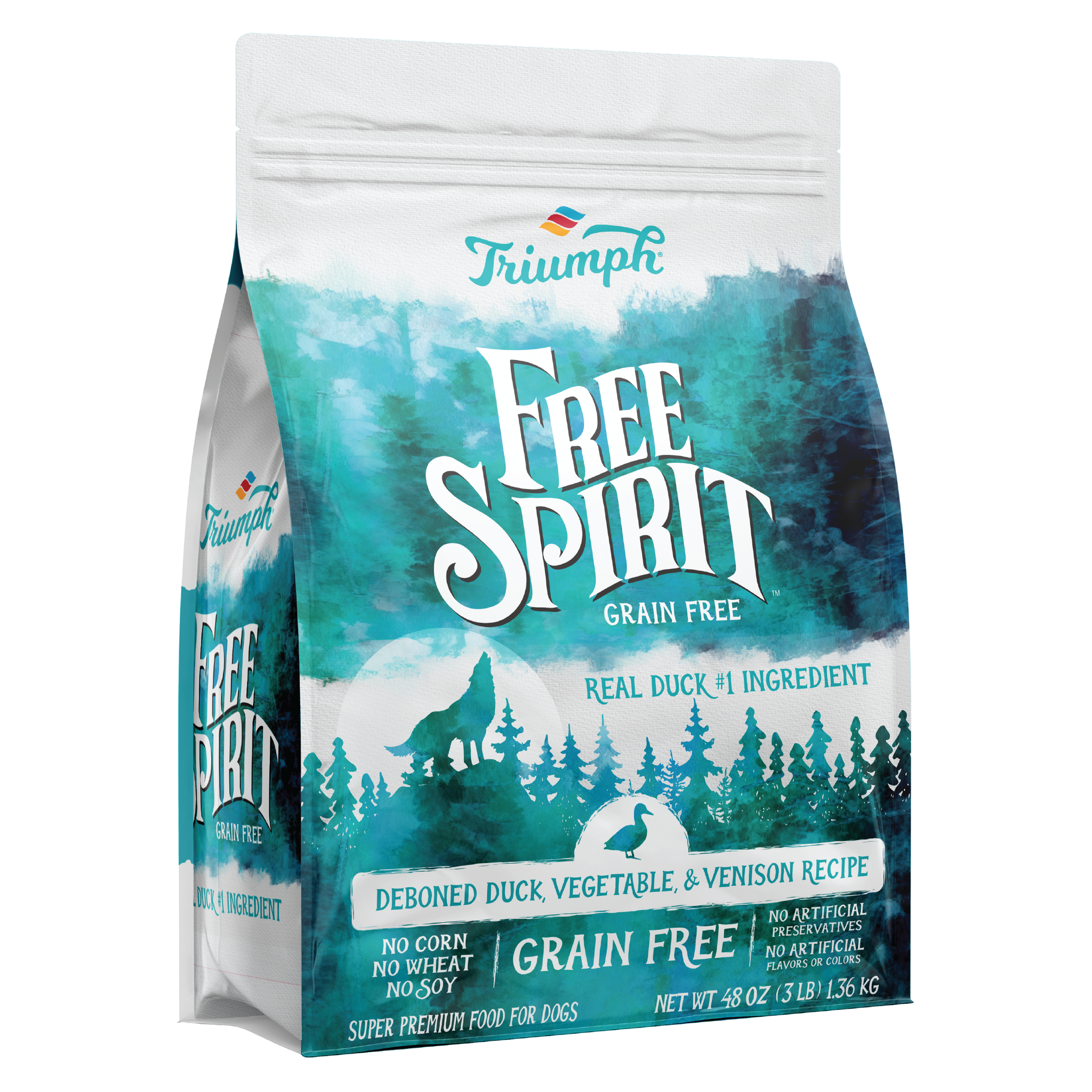 Nutritious Duck Dog Food Triumph Free Spirit Duck Venison