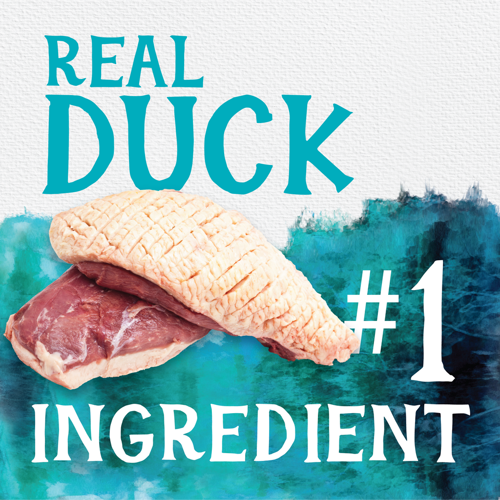 Grain Free Duck, Vegetable, & Venison Dog Food | 3 LB, 26 LB | Triumph