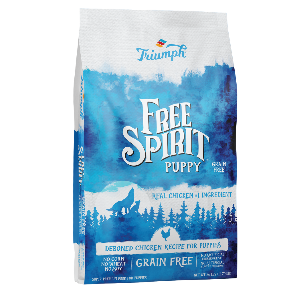 Triumph Free Spirit Puppy Deboned Chicken Sweet Potato Berry Recip