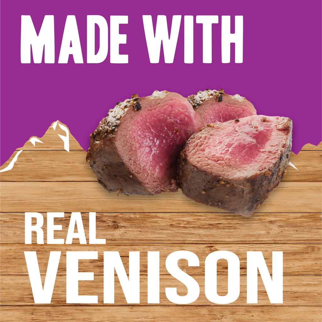 Venison Recipe Wet Dog Food | 3.5 oz - 15 pk | Triumph Meals of Victory