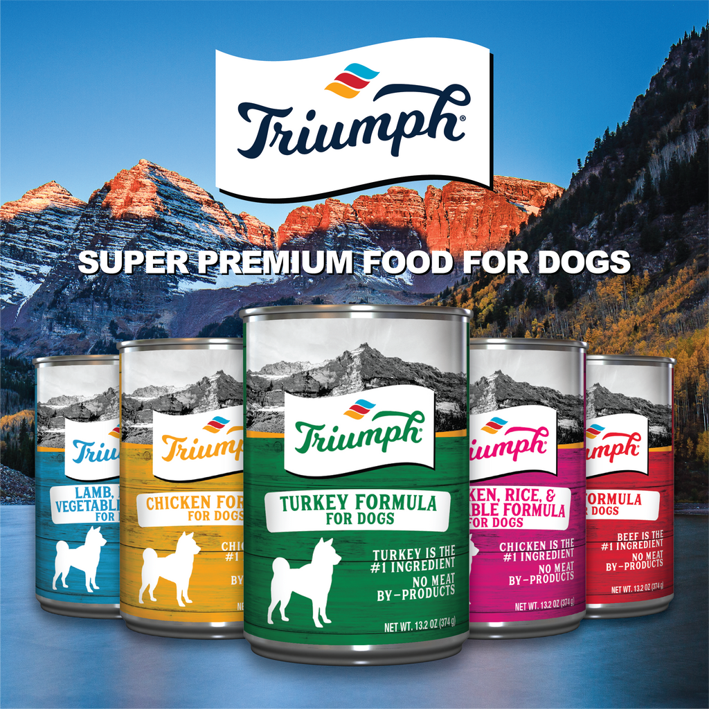 Turkey Recipe Wet Dog Food | 13.2 oz - 12 pk | Triumph
