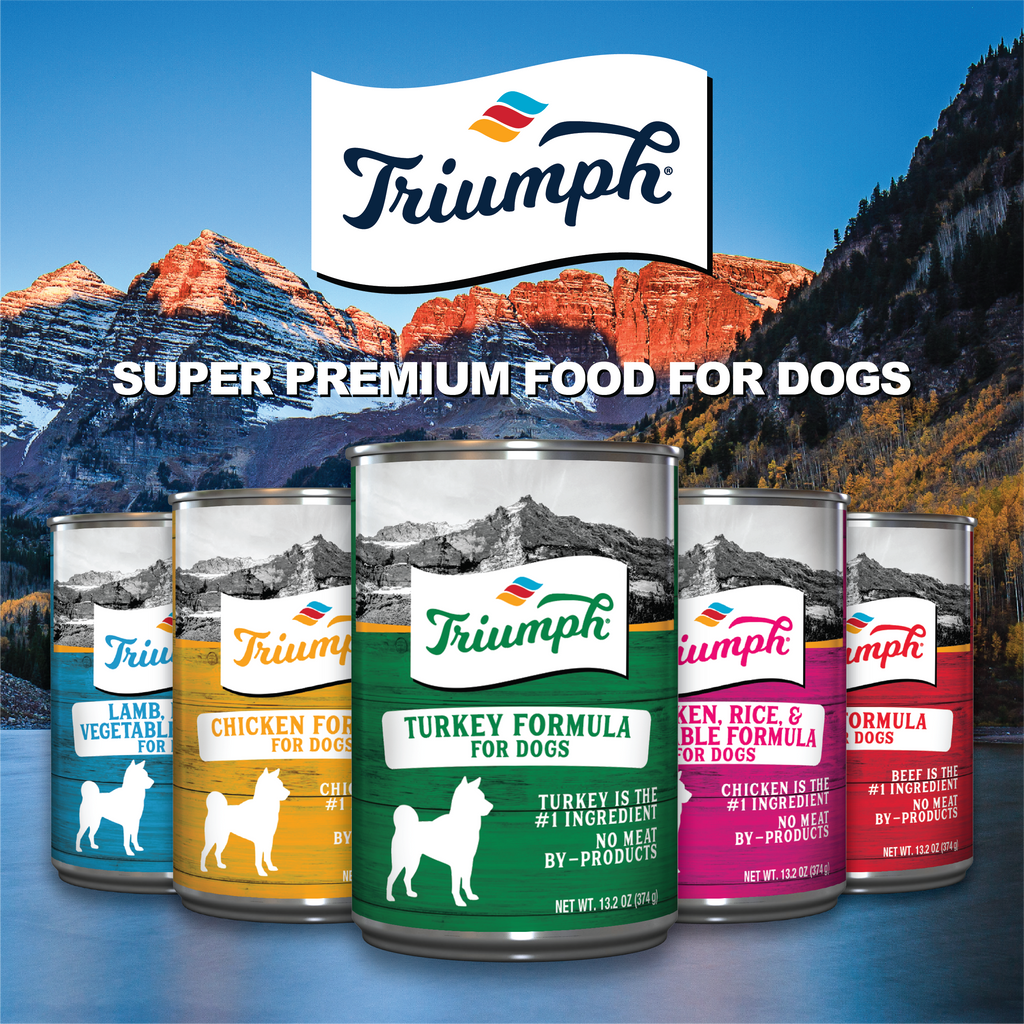 Triumph Turkey Formula For Dogs Wet Dog Food 13.2 oz 12 pk