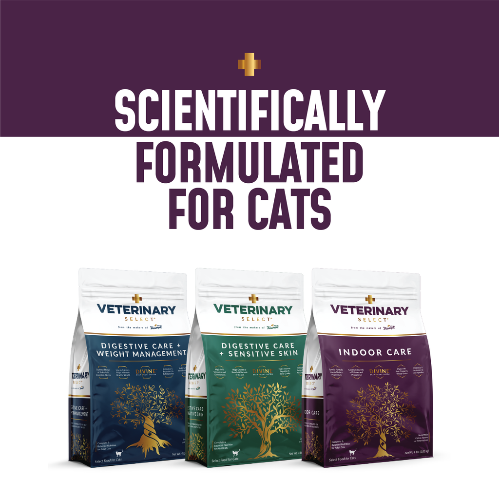 Veterinary Select Indoor Care Dry Cat Food | 4 LB